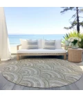 Addison Chantille ACN984-Taupe 8 ft. X 8 ft. Round Rug