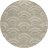 Addison Chantille ACN984-Taupe 8 ft. X 8 ft. Round Rug