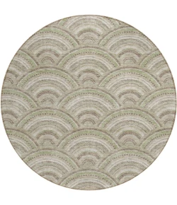 Addison Chantille ACN984-Taupe 8 ft. X 8 ft. Round Rug
