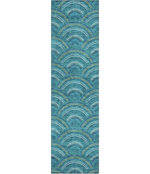 Addison Chantille ACN984-Teal 2 ft. 3 in. X 7 ft. 6 in. Rectangle Rug