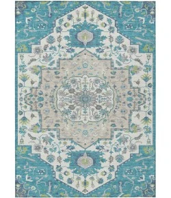Addison Rugs Chantille Teal ACN985 9ft. x 12ft. Rect. Rug