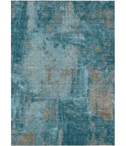 Addison Rugs Chantille Teal ACN989 9ft. x 12ft. Rect. Rug