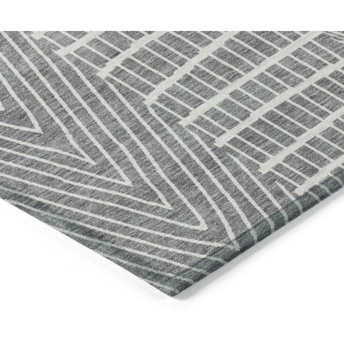 Addison Rugs Chantille Gray ACN990 8ft. x 10ft. Rect. Rug