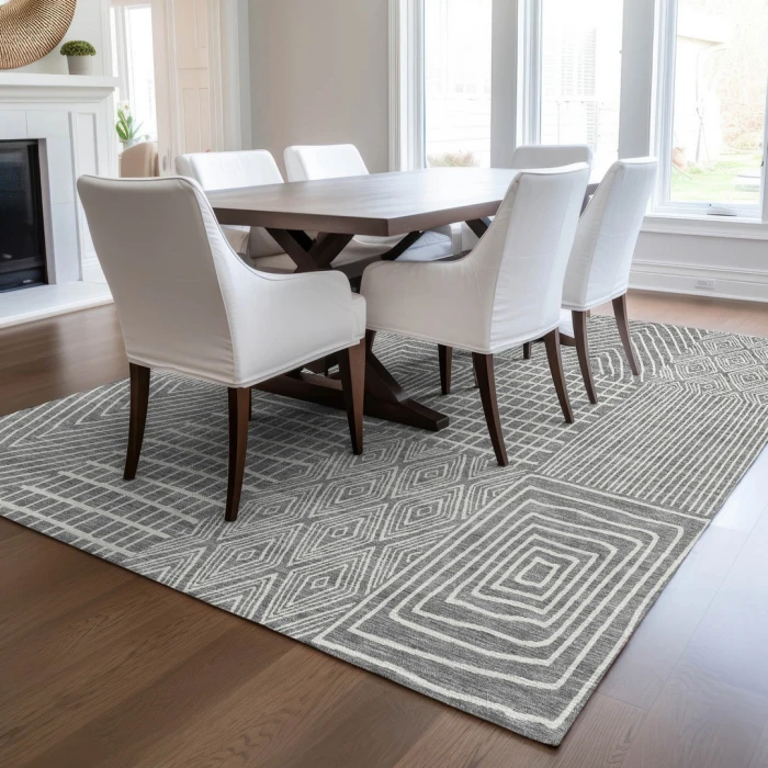 Addison Rugs Chantille Gray ACN990 8ft. x 10ft. Rect. Rug