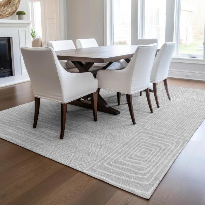 Addison Rugs Chantille Gray ACN990 9ft. x 12ft. Rect. Rug