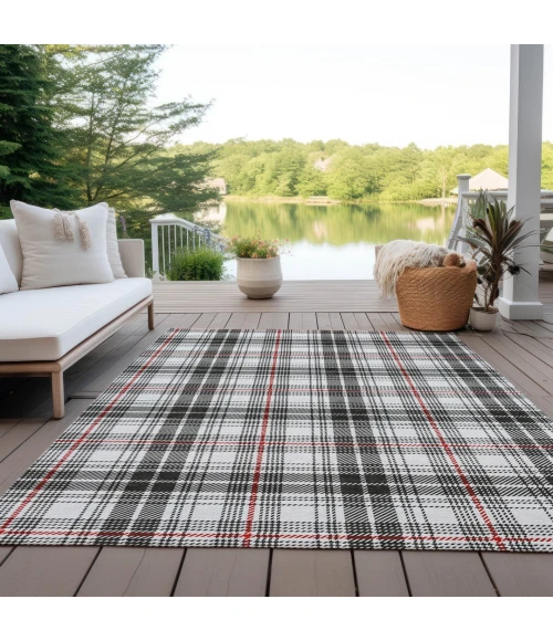 Addison Rugs Chantille Black ACN993 5ft. x 7ft.6in. Rect. Rug