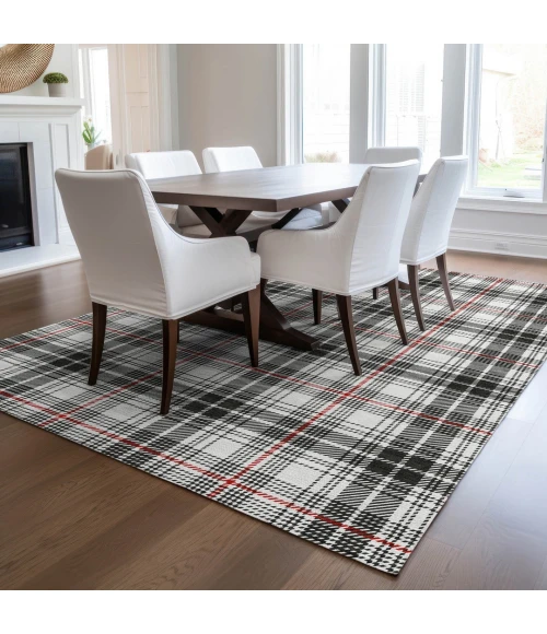 Addison Rugs Chantille Black ACN993 5ft. x 7ft.6in. Rect. Rug