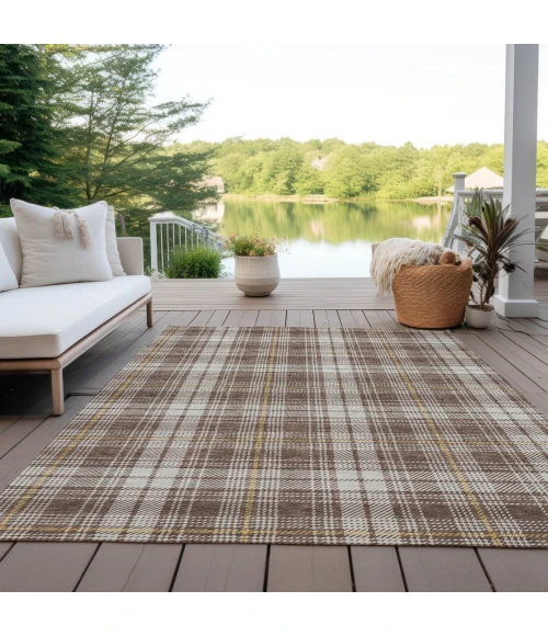 Addison Rugs Chantille Brown ACN993 8ft. x 10ft. Rect. Rug