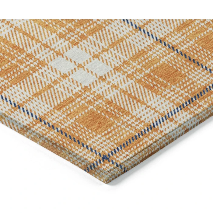 Addison Rugs Chantille Orange ACN993 5ft. x 7ft.6in. Rect. Rug