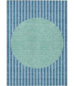 Addison Rugs Chantille Teal ACN994 9ft. x 12ft. Rect. Rug