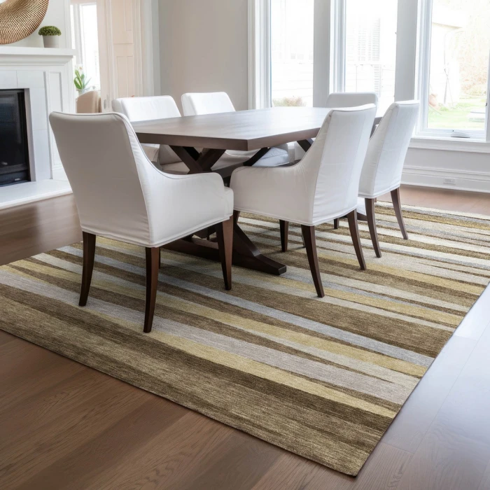 Addison Rugs Chantille Brown ACN997 5ft. x 7ft.6in. Rect. Rug