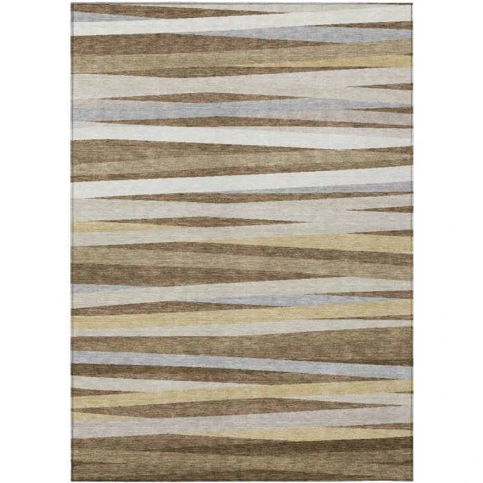 Addison Rugs Chantille Brown ACN997 5ft. x 7ft.6in. Rect. Rug
