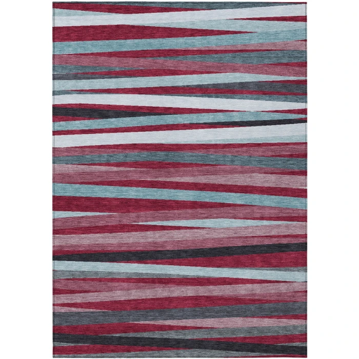 Addison Rugs Chantille Red ACN997 5ft. x 7ft.6in. Rect. Rug