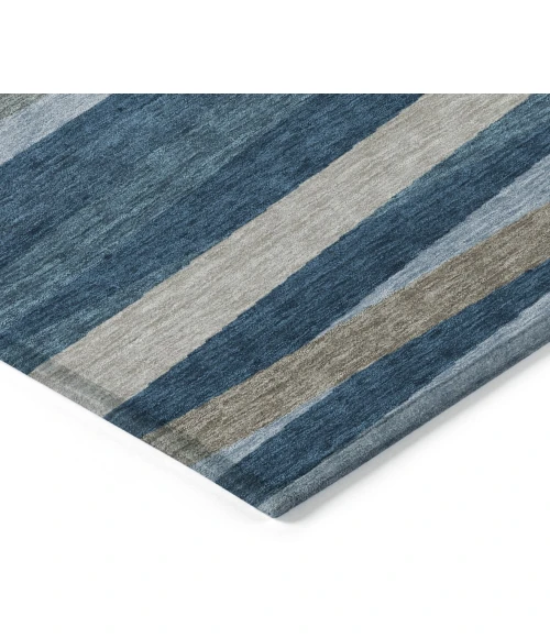 Addison Rugs Chantille Blue ACN997 5ft. x 7ft.6in. Rect. Rug