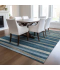 Addison Rugs Chantille Blue ACN997 5ft. x 7ft.6in. Rect. Rug