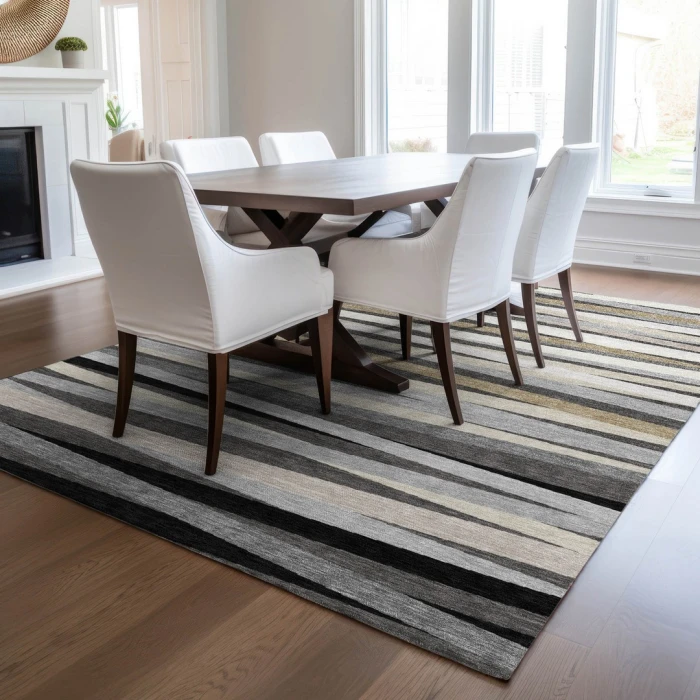 Addison Rugs Chantille Gray ACN997 5ft. x 7ft.6in. Rect. Rug