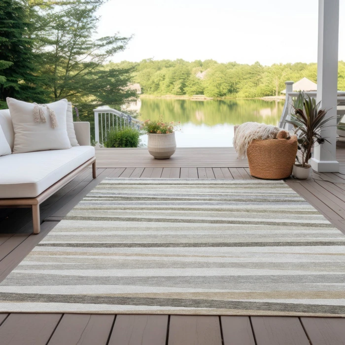 Addison Rugs Chantille Ivory ACN997 5ft. x 7ft.6in. Rect. Rug