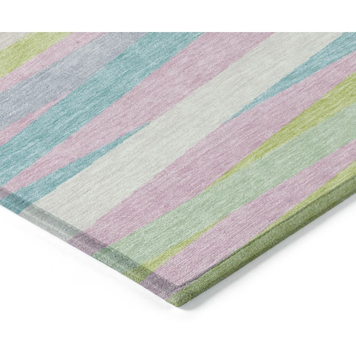 Addison Rugs Chantille Green ACN997 5ft. x 7ft.6in. Rect. Rug