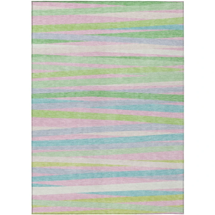 Addison Rugs Chantille Green ACN997 5ft. x 7ft.6in. Rect. Rug