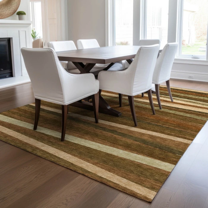 Addison Rugs Chantille Orange ACN997 5ft. x 7ft.6in. Rect. Rug