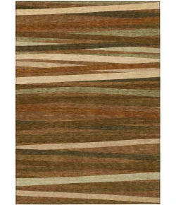 Addison Rugs Chantille Orange ACN997 5ft. x 7ft.6in. Rect. Rug