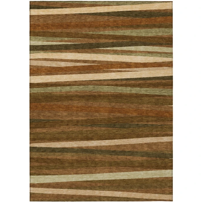 Addison Rugs Chantille Orange ACN997 5ft. x 7ft.6in. Rect. Rug
