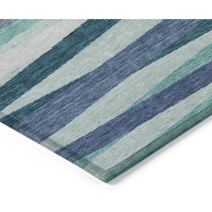 Addison Rugs Chantille Teal ACN997 8ft. x 10ft. Rect. Rug