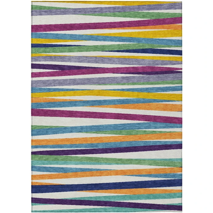 Addison Rugs Chantille Ivory ACN997 5ft. x 7ft.6in. Rect. Rug