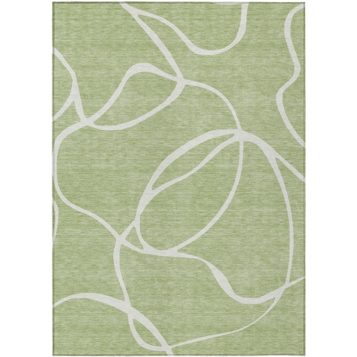 Addison Rugs Chantille Green ACN999 8ft. x 10ft. Rect. Rug