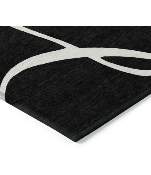 Addison Rugs Chantille Black ACN999 9ft. x 12ft. Rect. Rug