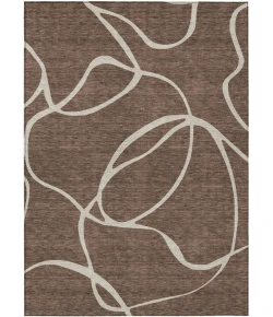 Addison Rugs Chantille Brown ACN999 9ft. x 12ft. Rect. Rug