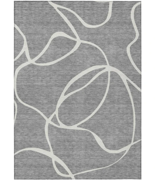 Addison Rugs Chantille Gray ACN999 5ft. x 7ft.6in. Rect. Rug
