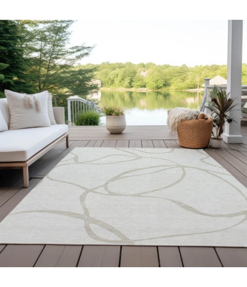 Addison Rugs Chantille Ivory ACN999 5ft. x 7ft.6in. Rect. Rug
