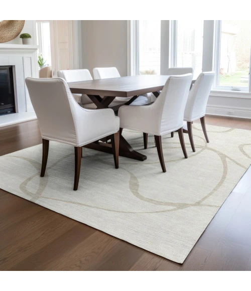 Addison Rugs Chantille Ivory ACN999 5ft. x 7ft.6in. Rect. Rug