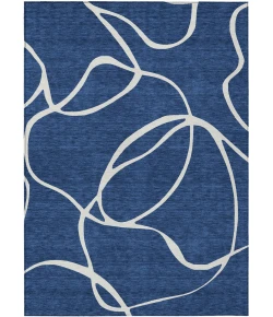 Addison Rugs Chantille Blue ACN999 9ft. x 12ft. Rect. Rug