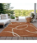 Addison Rugs Chantille Orange ACN999 9ft. x 12ft. Rect. Rug
