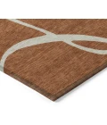 Addison Rugs Chantille Orange ACN999 9ft. x 12ft. Rect. Rug