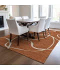 Addison Rugs Chantille Orange ACN999 9ft. x 12ft. Rect. Rug