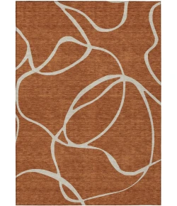 Addison Rugs Chantille Orange ACN999 9ft. x 12ft. Rect. Rug