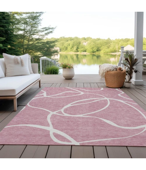 Addison Rugs Chantille Pink ACN999 5ft. x 7ft.6in. Rect. Rug