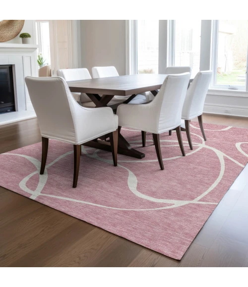 Addison Rugs Chantille Pink ACN999 5ft. x 7ft.6in. Rect. Rug