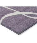 Addison Rugs Chantille Purple ACN999 5ft. x 7ft.6in. Rect. Rug