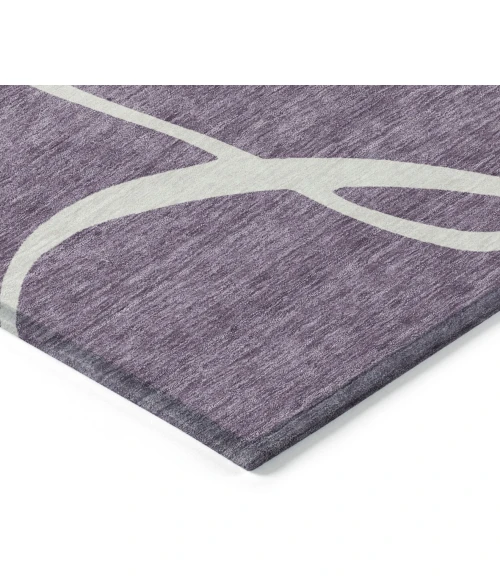 Addison Rugs Chantille Purple ACN999 5ft. x 7ft.6in. Rect. Rug