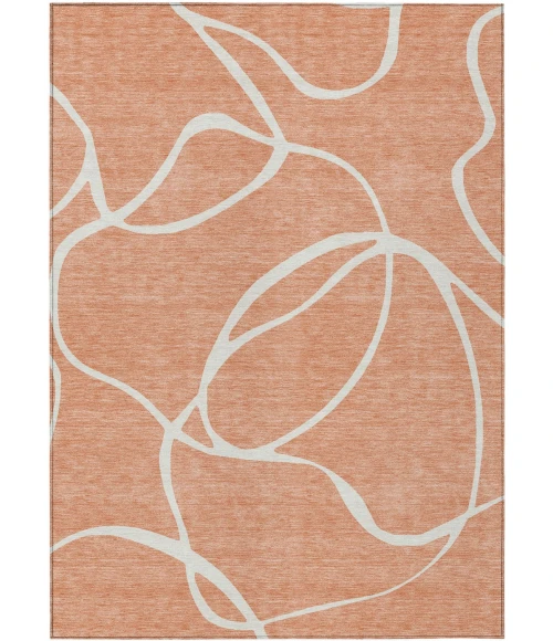Addison Rugs Chantille Orange ACN999 5ft. x 7ft.6in. Rect. Rug