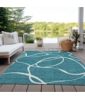 Addison Rugs Chantille Teal ACN999 5ft. x 7ft.6in. Rect. Rug