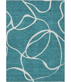 Addison Rugs Chantille Teal ACN999 9ft. x 12ft. Rect. Rug