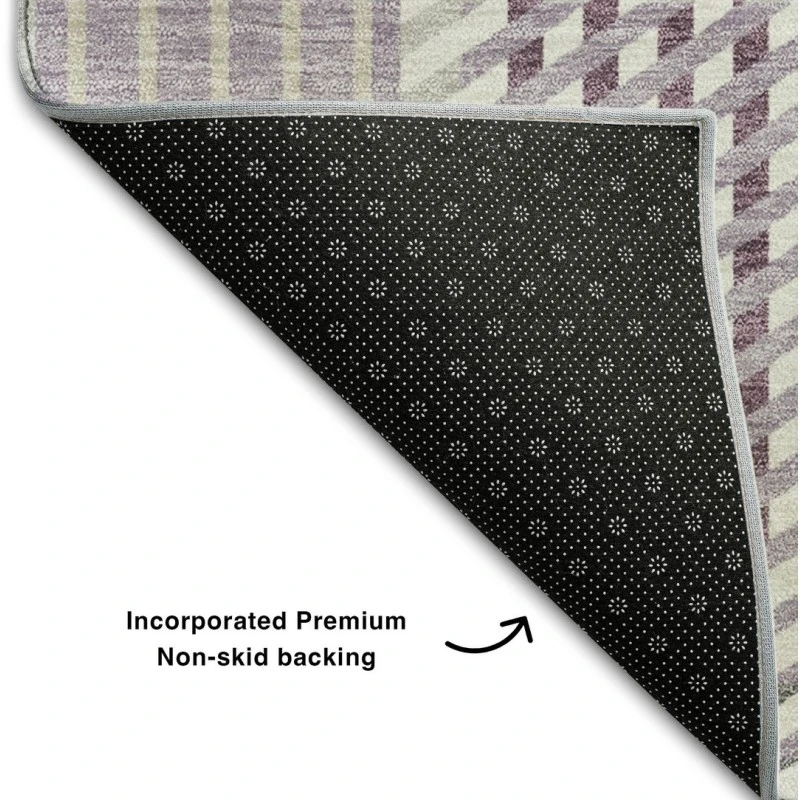Addison Mayfield Purple AMF1000 - 8ft. Round Rug