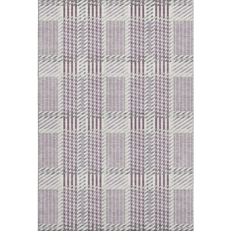 Addison Mayfield Purple AMF1000 - 8ft. Round Rug
