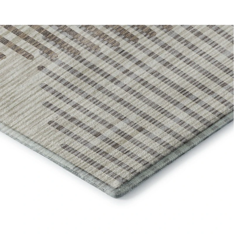 Addison Mayfield Brown AMF1001 - 8ft. Round Rug