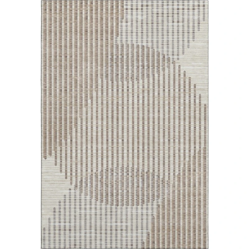 Addison Mayfield Brown AMF1001 - 8ft. Round Rug